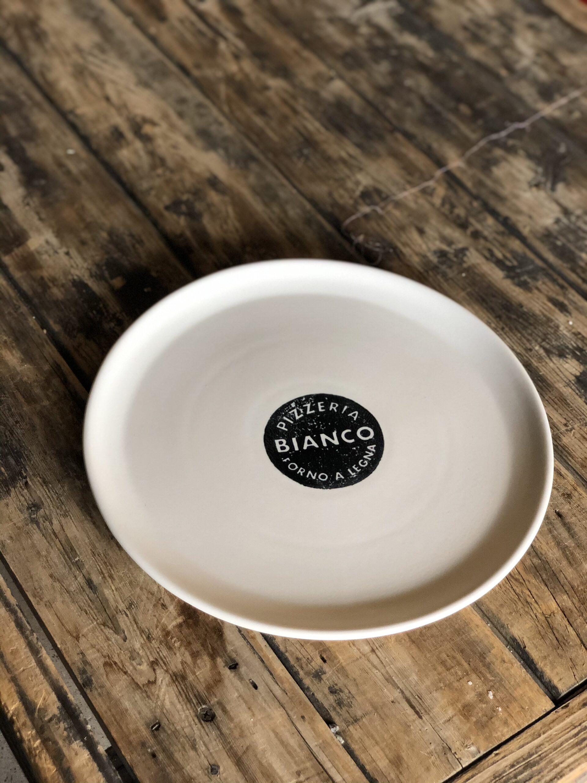 Bianco pizza plate 3